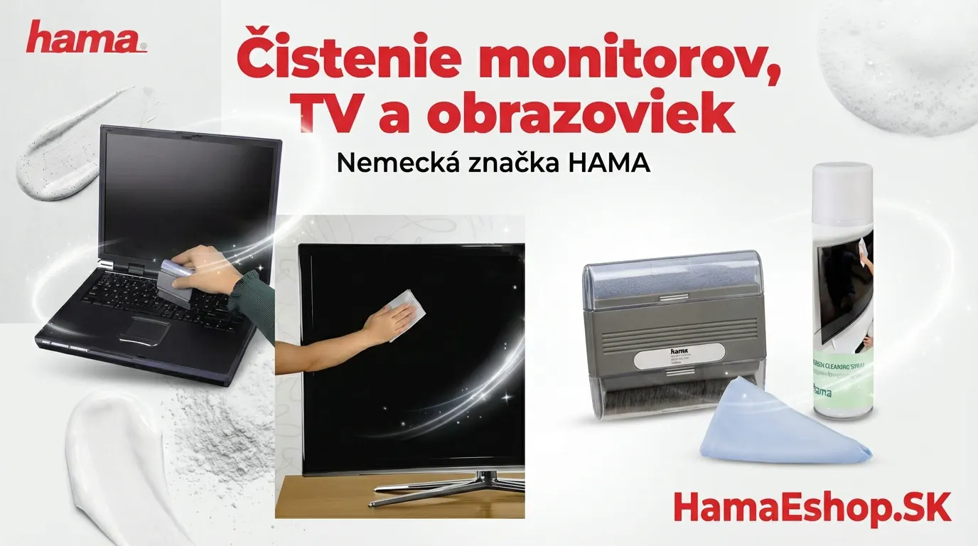 Čistenie monitorov, TV a obrazoviek